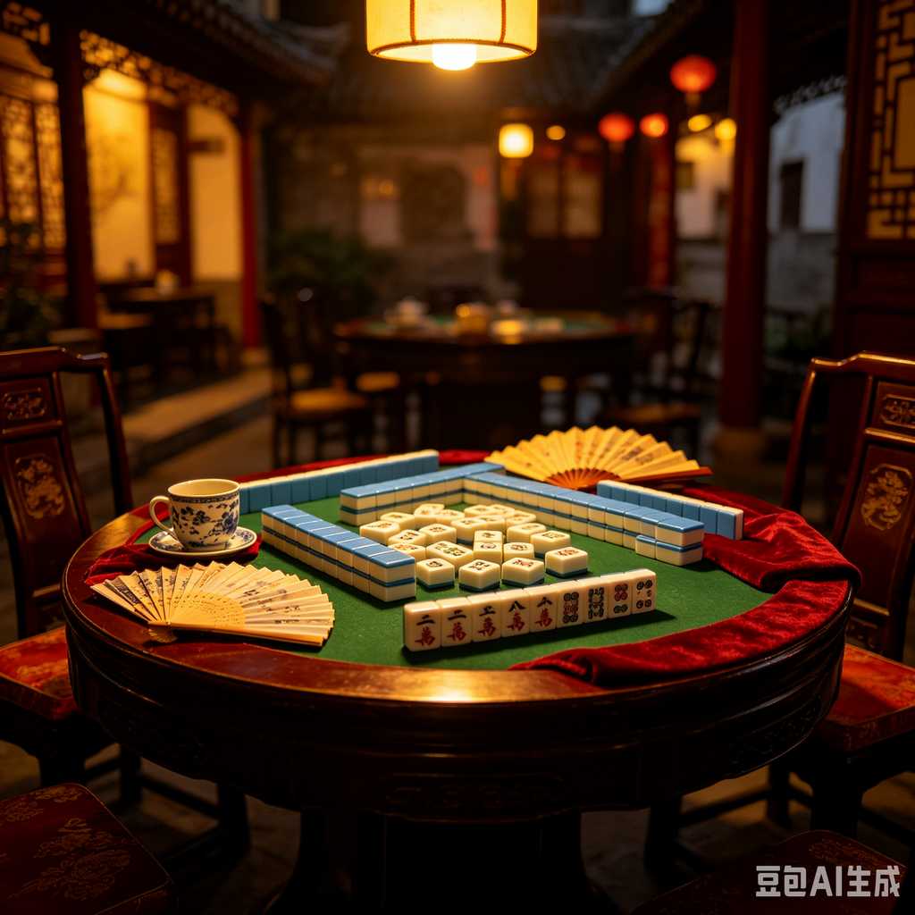 simulated ivory mahjong set