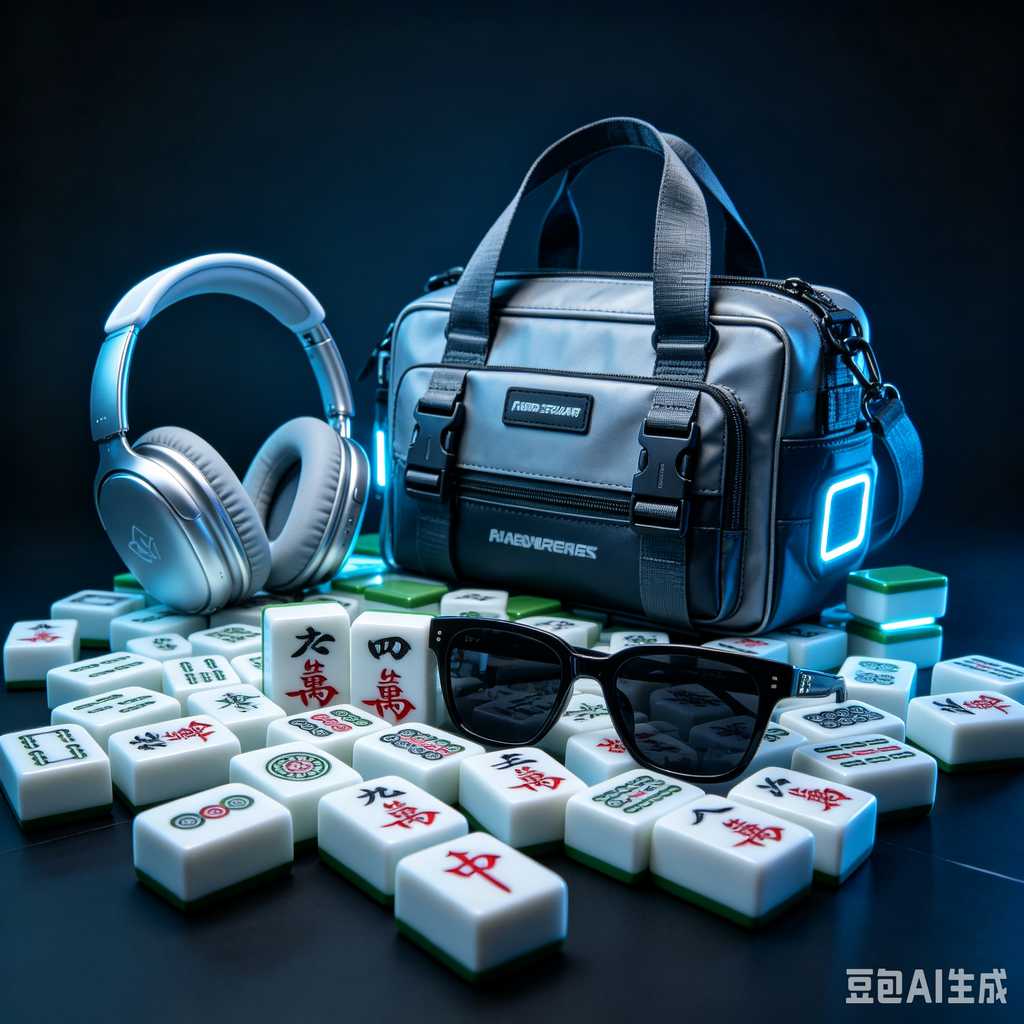 minimal text mahjong set