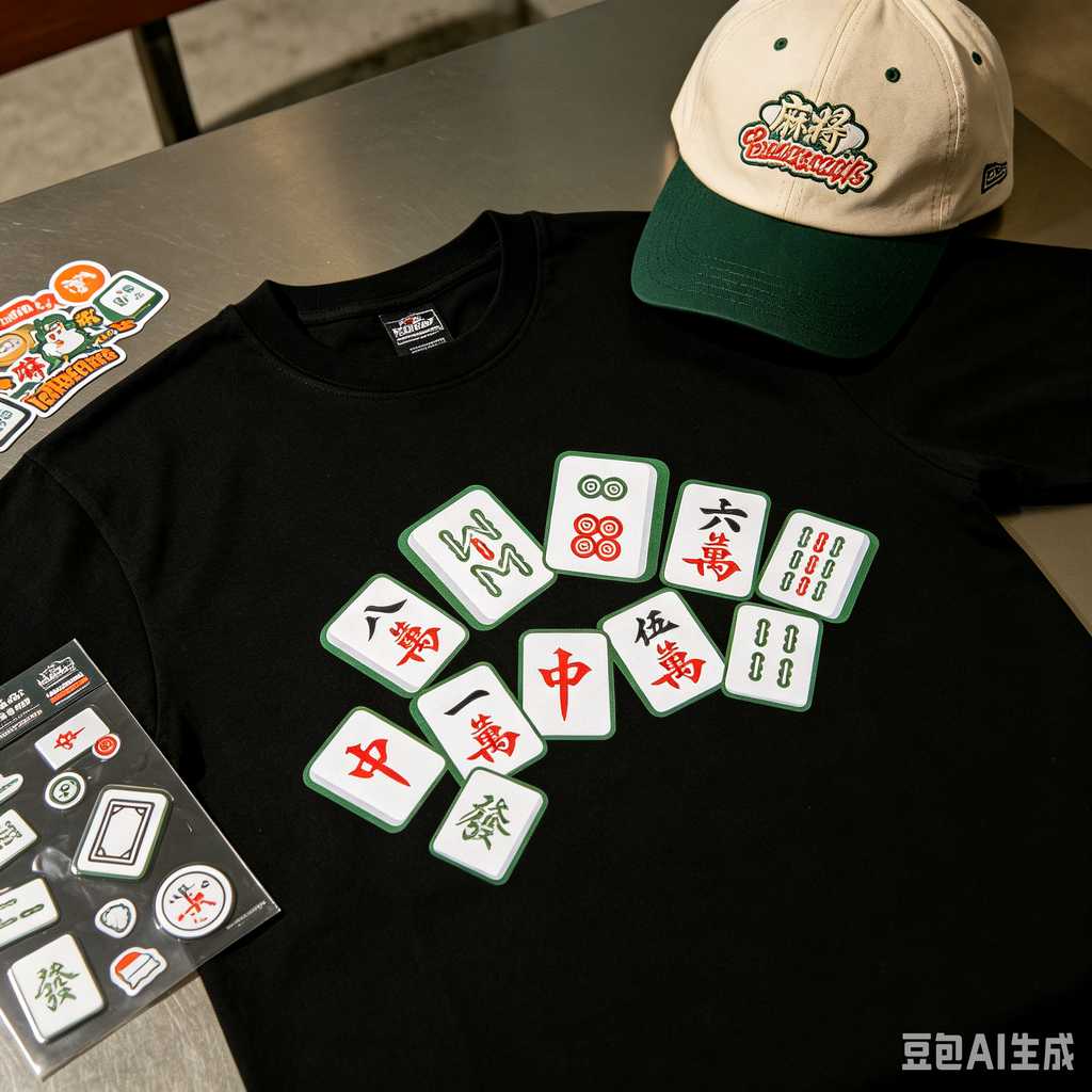 retro gift mahjong tiles
