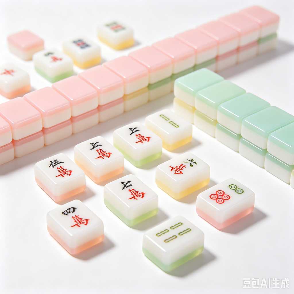 custom cartoon mahjong set